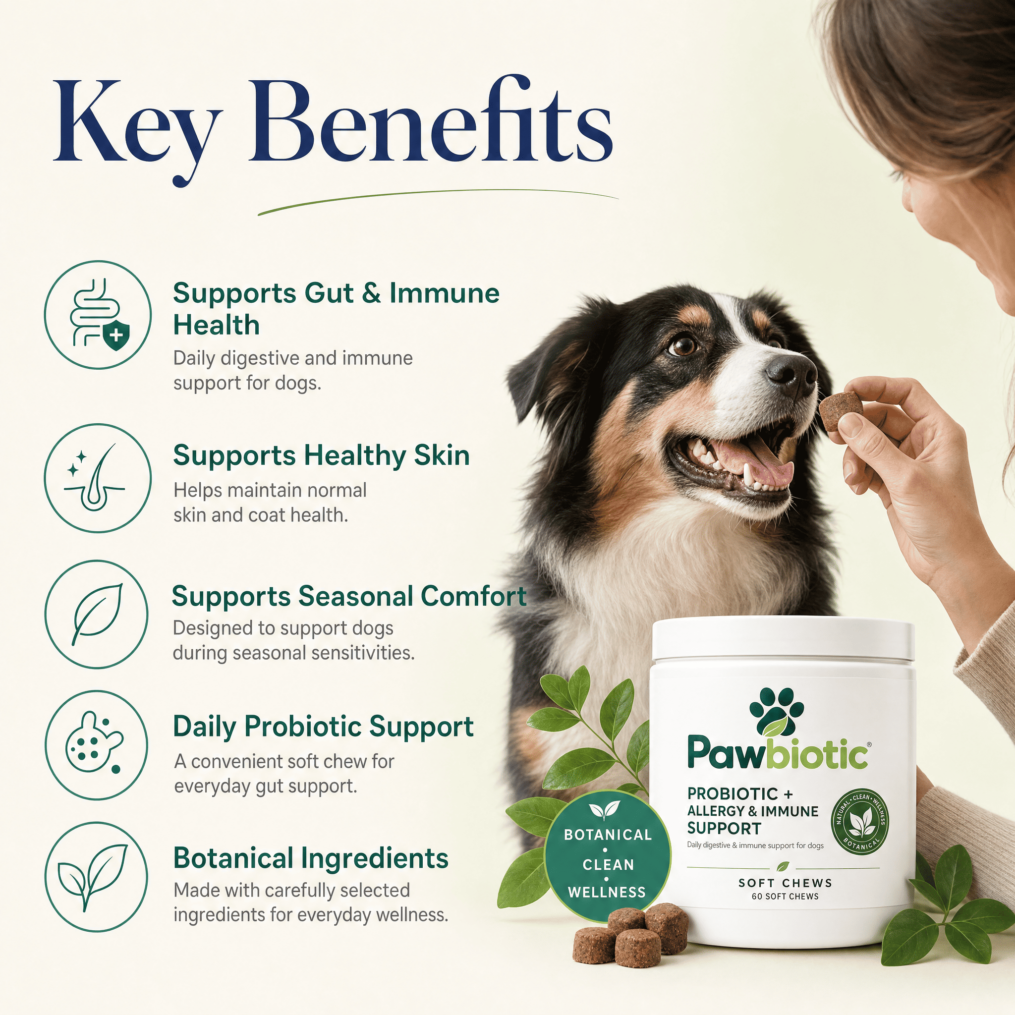 Pawbiotic® Allergy + Immune Support Chews